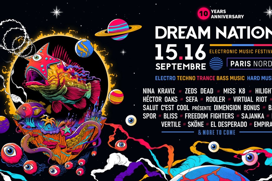 Dream Nation: 10 ans, le festival révèle les premiers noms pour deux nuits magiques !