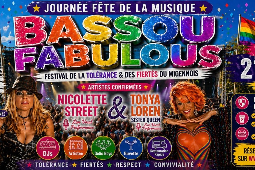 Le festival Bassou Fabulous célèbre la diversité et les fiertés LGBTQIA+