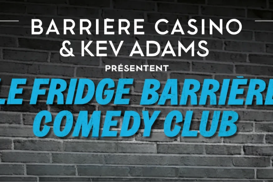 Le Fridge Barrière Comedy Club arrive à Enghien le 14 octobre